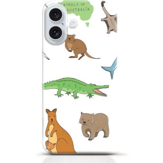 Kangaroo iPhone 16 case Style 3