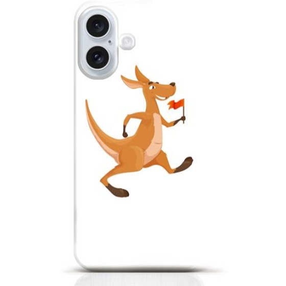 Kangaroo iPhone 16 case Style 7