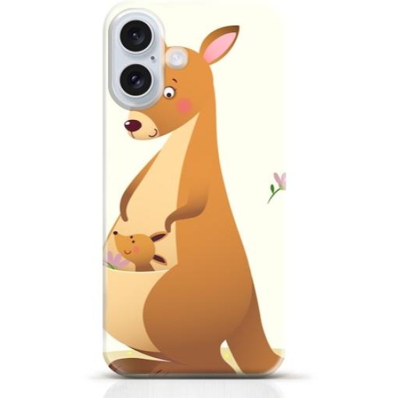 Kangaroo iPhone 16 case Style 9