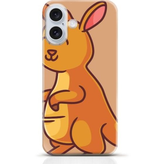 Kangaroo iPhone 16 Plus case Style 14