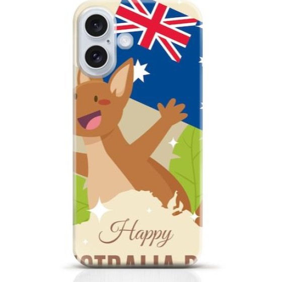 Kangaroo iPhone 16 Plus case Style 20