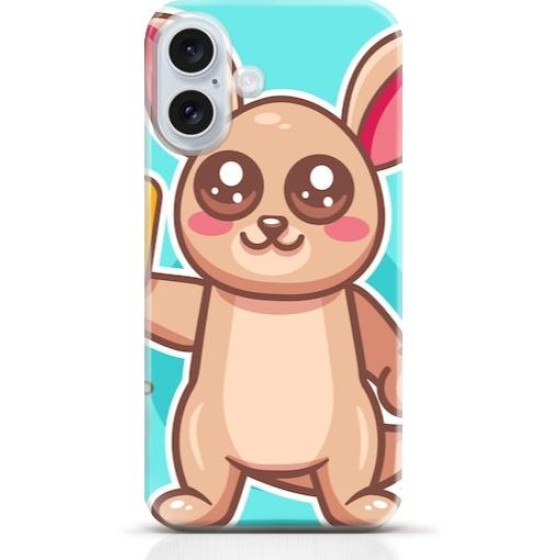Kangaroo iPhone 16 Plus case Style 25