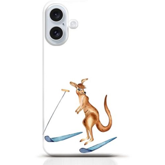 Kangaroo iPhone 16 Plus case Style 6