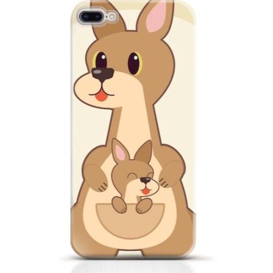 Kangaroo iPhone 8 case Style 10
