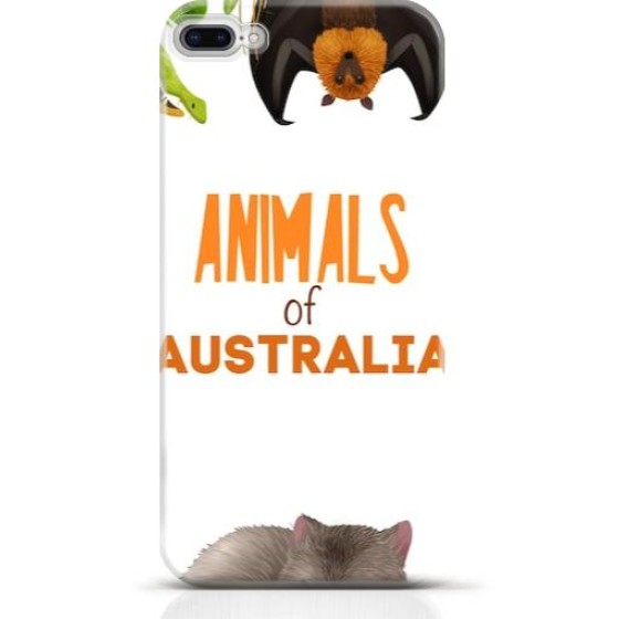 Kangaroo iPhone 8 Plus case Style 2