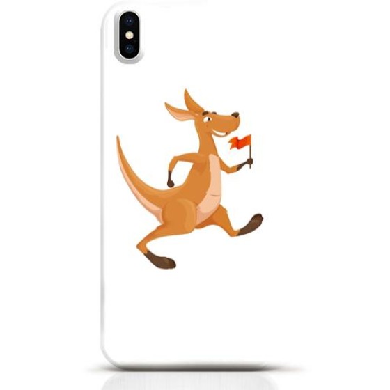 Kangaroo iPhone XS case Style 7