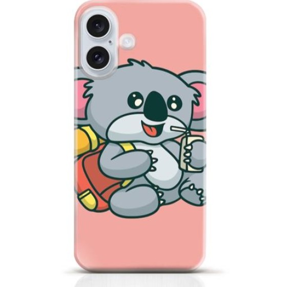 Koala iPhone 16 Plus case Style 10