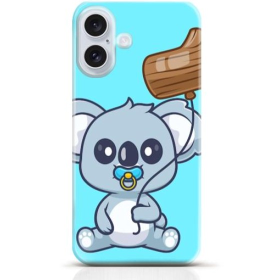 Koala iPhone 16 Plus case Style 20