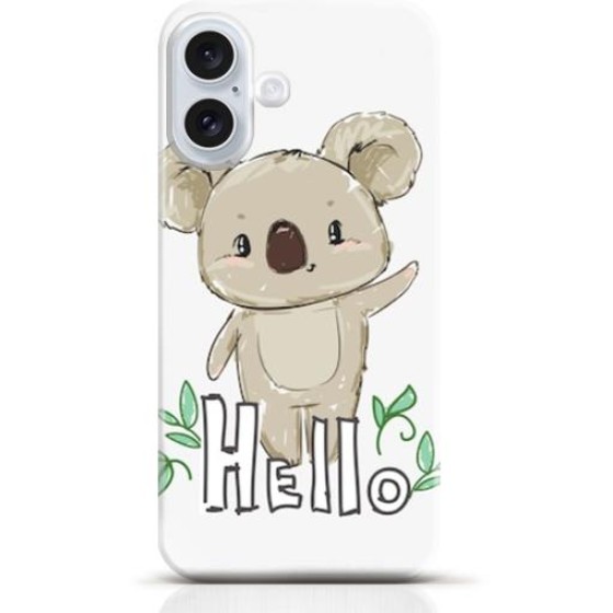 Koala iPhone 16 Plus case Style 8