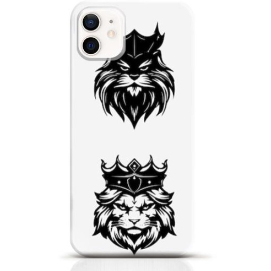 Lion iPhone 12 mini case Style 4