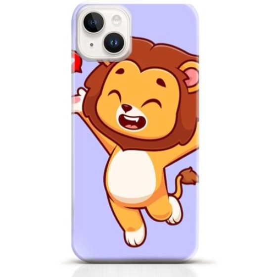 Lion iPhone 13 mini case Style 14