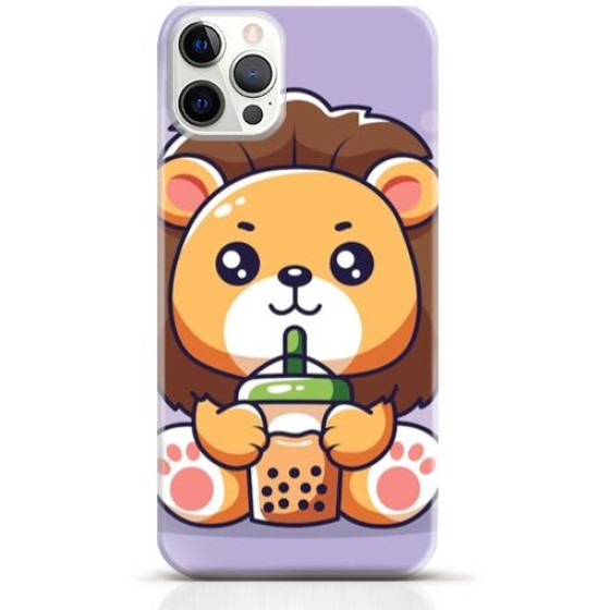 Lion iPhone 15 Pro case Style 13