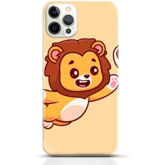 Lion iPhone 15 Pro case Style 19