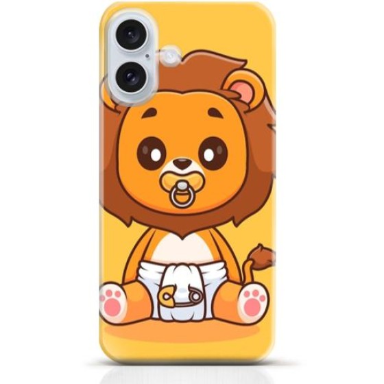 Lion iPhone 16 case Style 17