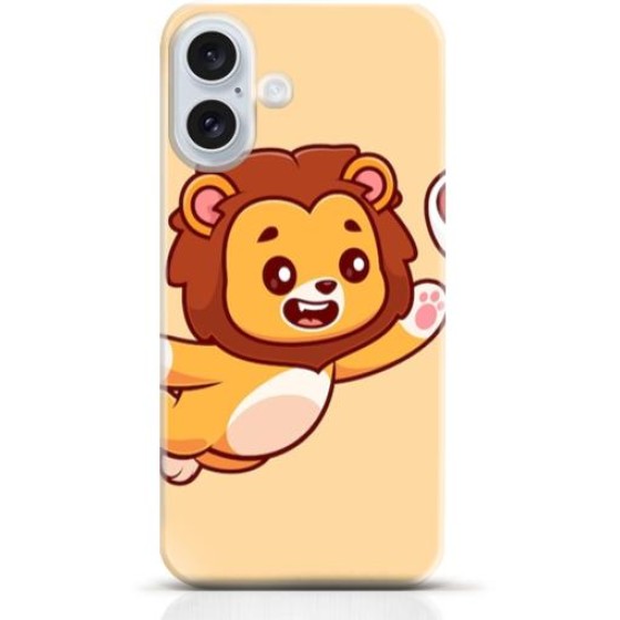 Lion iPhone 16 case Style 19