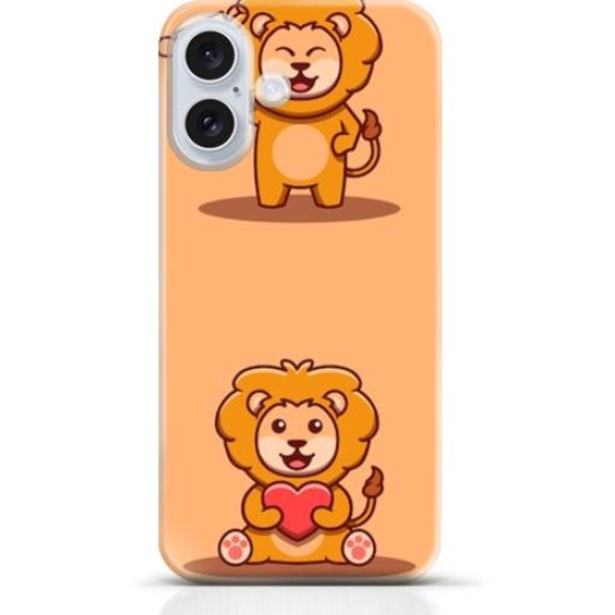 Lion iPhone 16 case Style 20
