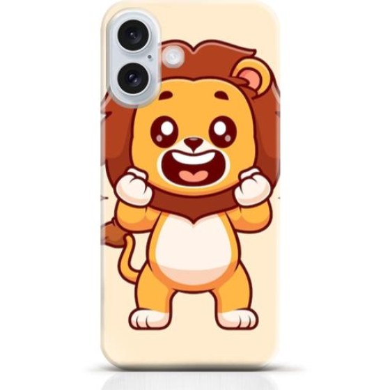 Lion iPhone 16 case Style 24