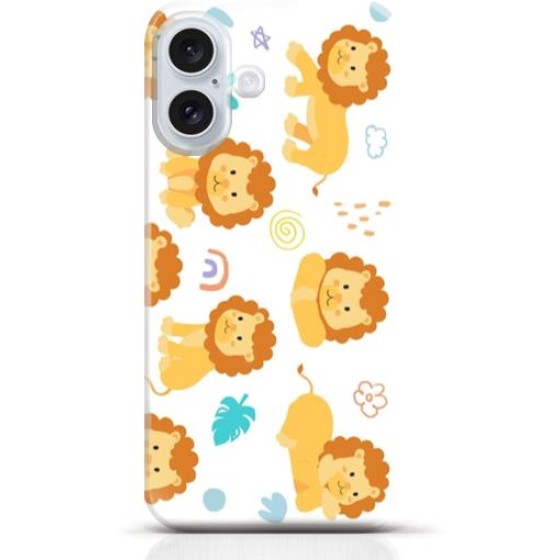 Lion iPhone 16 case Style 8