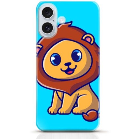 Lion iPhone 16 Plus case Style 10