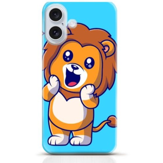 Lion iPhone 16 Plus case Style 11