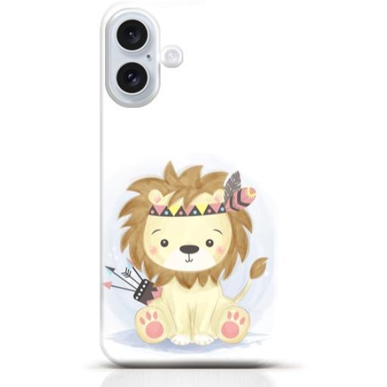 Lion iPhone 16 Plus case Style 12