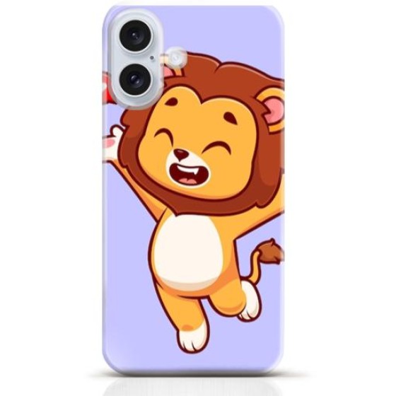 Lion iPhone 16 Plus case Style 14