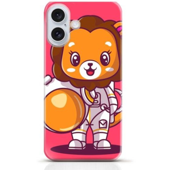 Lion iPhone 16 Plus case Style 16