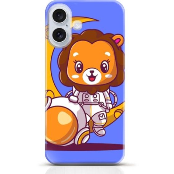 Lion iPhone 16 Plus case Style 6