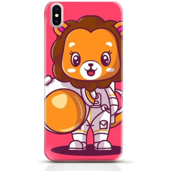 Lion iPhone XS Max case Style 16