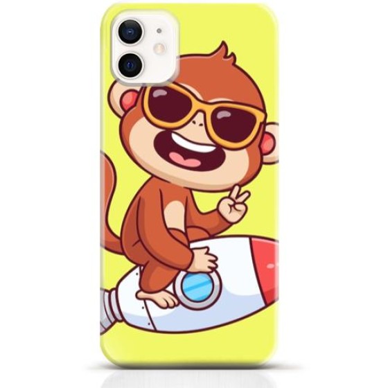Monkey iPhone 12 mini case Style 10