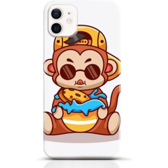 Monkey iPhone 12 mini case Style 19