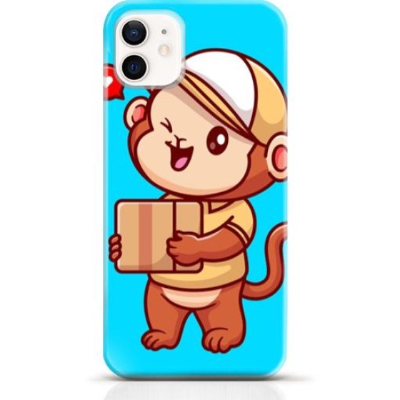 Monkey iPhone 12 mini case Style 25