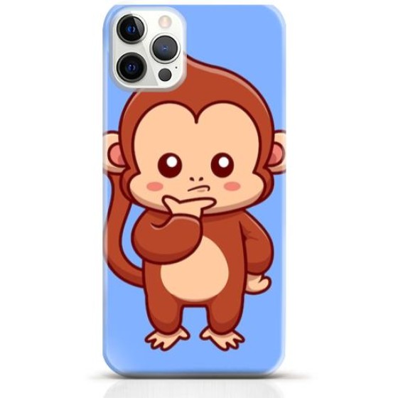 Monkey iPhone 12 Pro max case Style 23