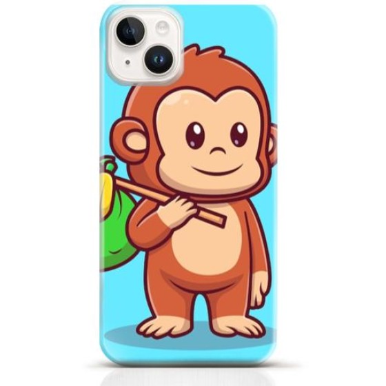 Monkey iPhone 13 mini case Style 15