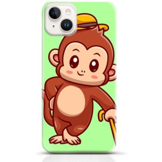 Monkey iPhone 13 mini case Style 17