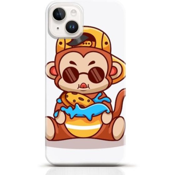 Monkey iPhone 15 Plus case Style 19