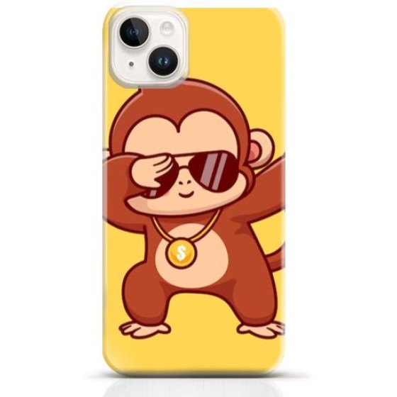 Monkey iPhone 15 Plus case Style 5
