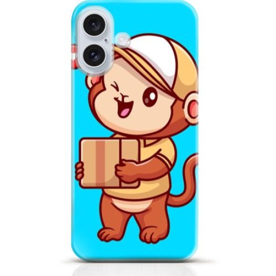 Monkey iPhone 16 case Style 25