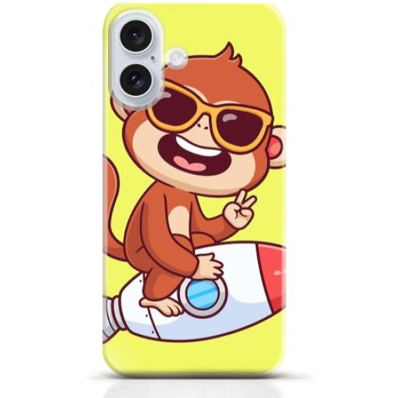 Monkey iPhone 16 Plus case Style 10