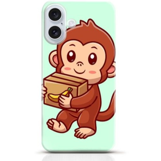 Monkey iPhone 16 Plus case Style 24