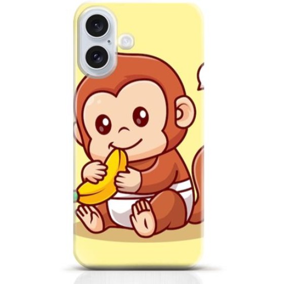 Monkey iPhone 16 Plus case Style 8