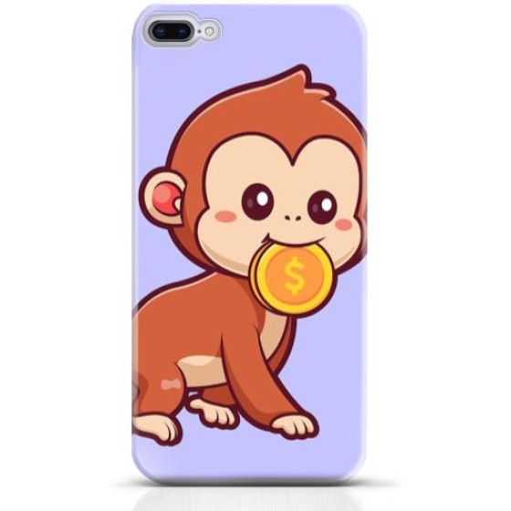 Monkey iPhone 8 Plus case Style 14