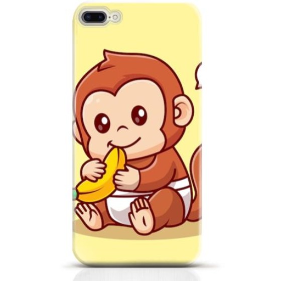 Monkey iPhone 8 Plus case Style 8