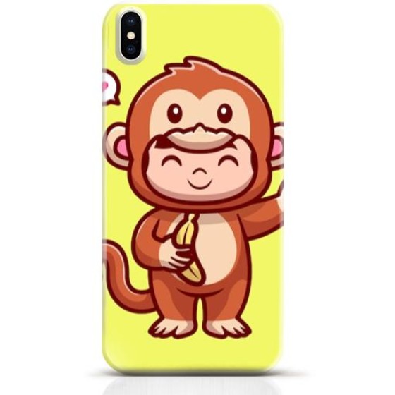 Monkey iPhone X case Style 12