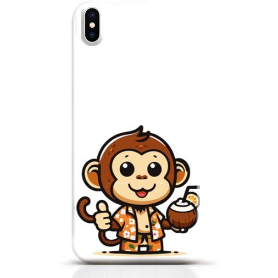 Monkey iPhone X case Style 2