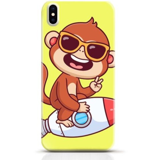 Monkey iPhone XS case Style 10