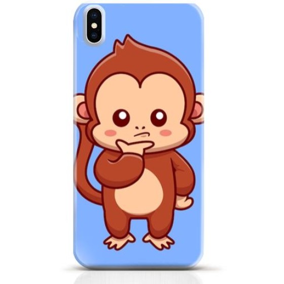 Monkey iPhone XS case Style 23