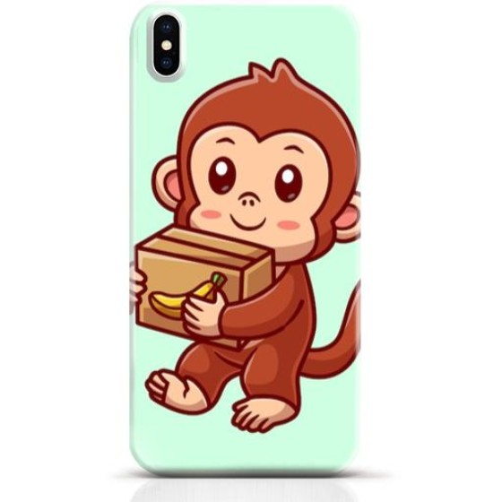 Monkey iPhone XS case Style 24