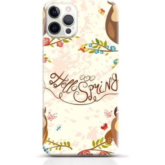 Owl iPhone 12 Pro max case Style 15