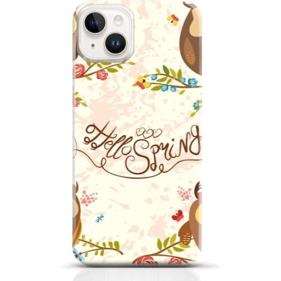 Owl iPhone 15 Plus case Style 15
